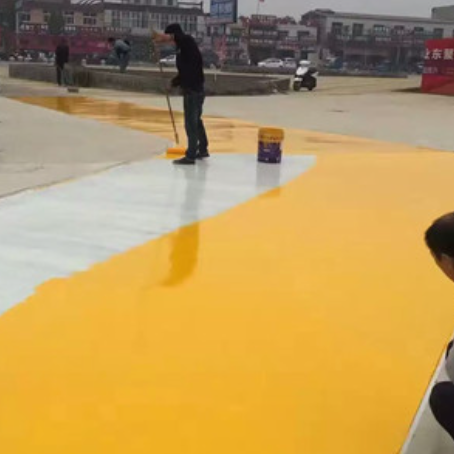 临夏彩色路面喷涂翻新的使用寿命多长